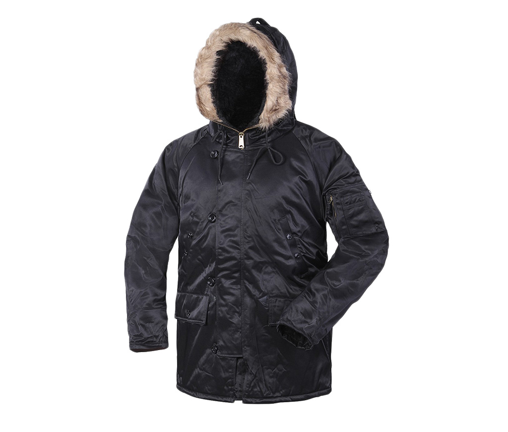 N3B Heavy Parka black