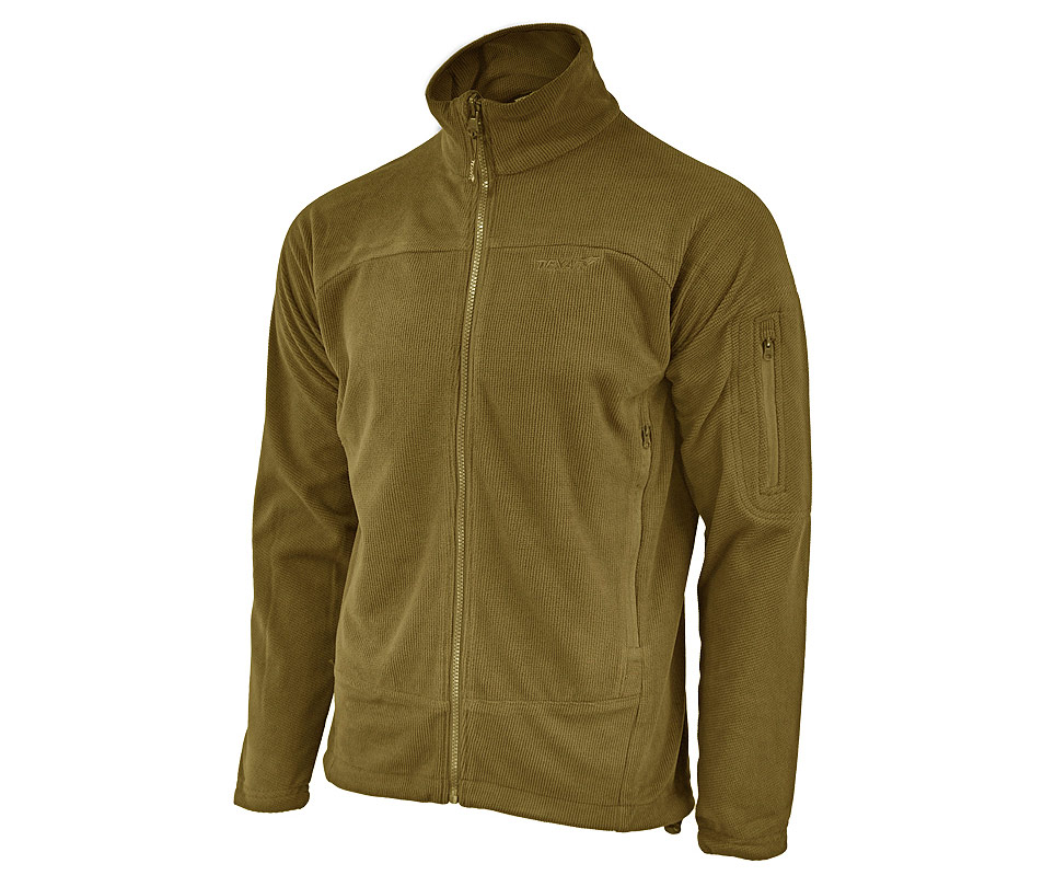Fleece jacket CONGER coyote
