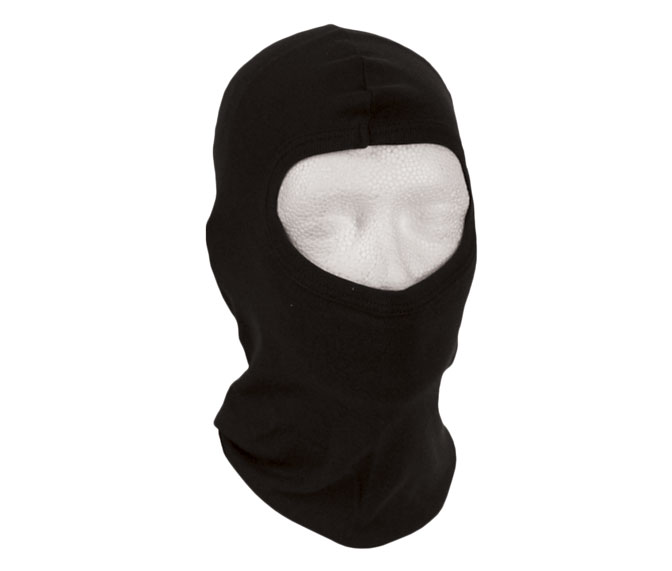 Balaclava 1-hole stretch black