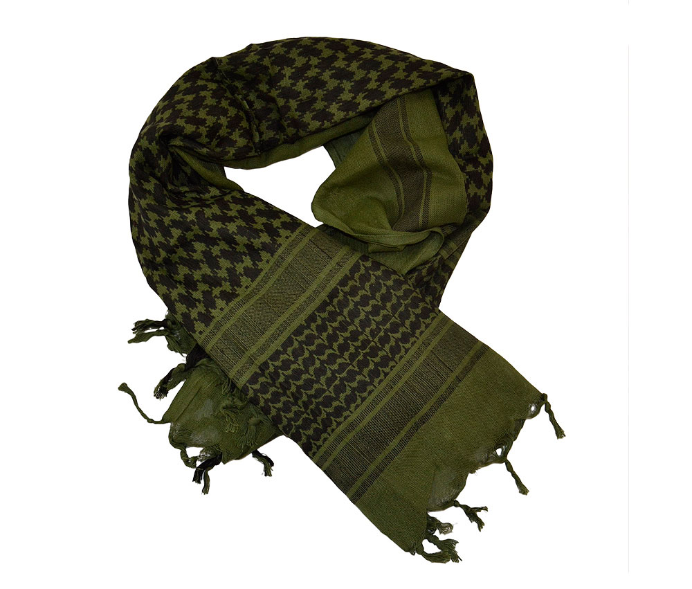 PLO scarf olive