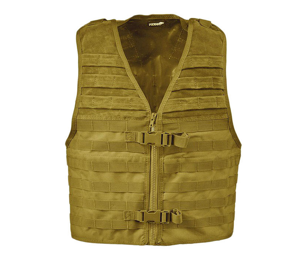 MOLLE vest coyote