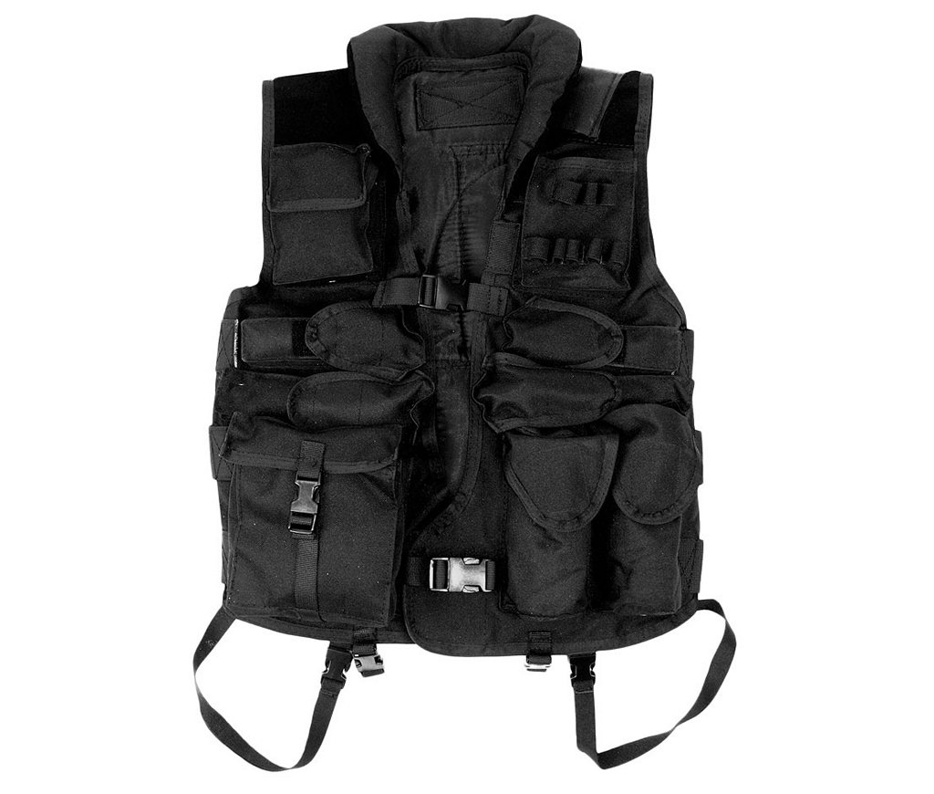 Tactical vest HD black