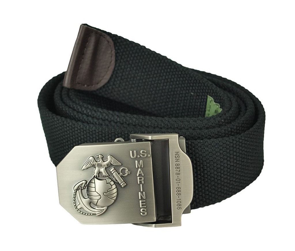 USMC belt black