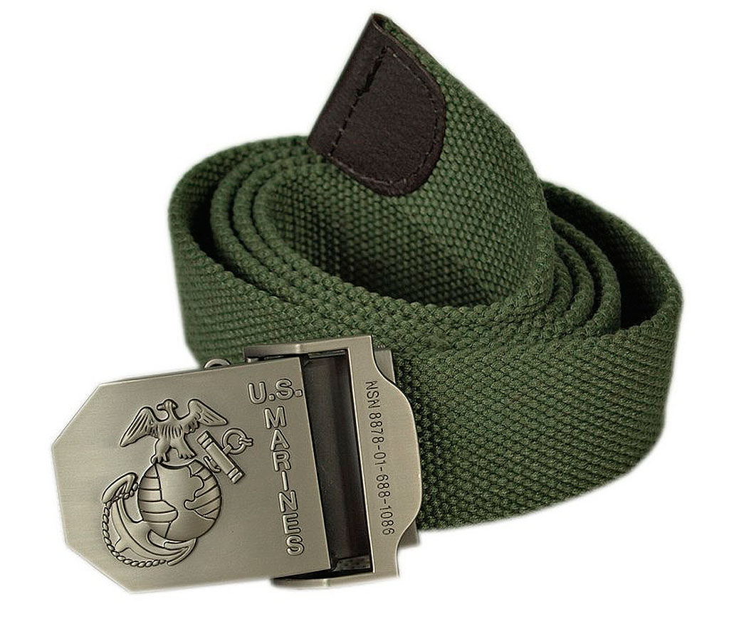 USMC belt olive